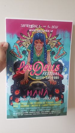 Los Dells Music Festival 2017 Poster