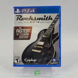 Rocksmith 2014 Edition (Sony PlayStation 4 PS4, 2014)