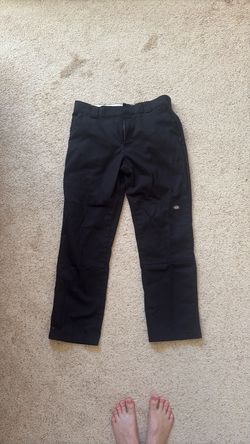 Dickies Black Double Knee Work Pants