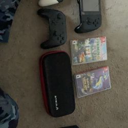 Selling Nintendo Switch And Two Games
