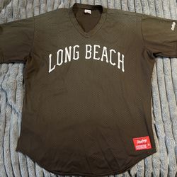 Vintage Rawlings Cal State Long Beach Dirtbags Baseball Jersey 