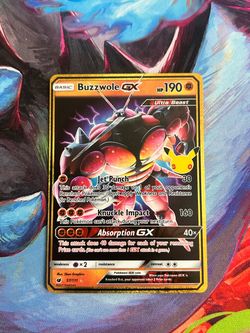 Buzzwole GX #57 PokemonTCG 30th Celebration