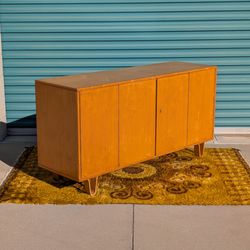 Vintage Birch DB02 Sideboard by Cees Braakman for Pastoe, Holland, 1950s