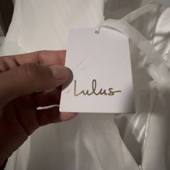 XL Lulus Wedding dress
