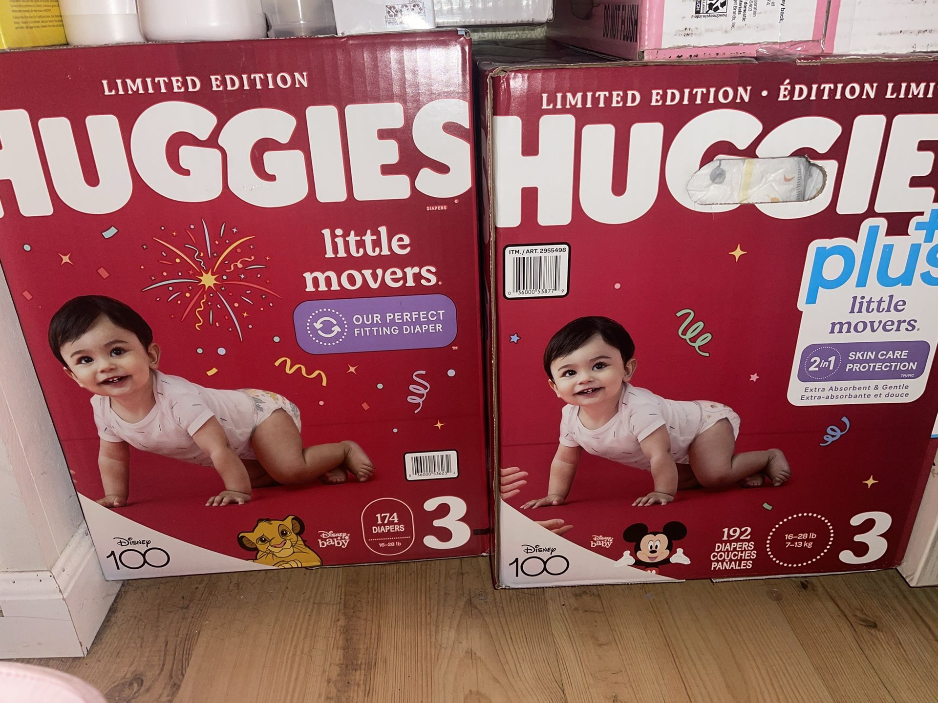 Diapers, Huggies