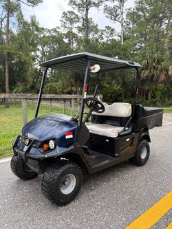 Cushman hauler efi utilty gas golf cart