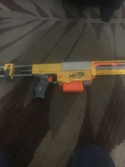 A nerf gun
