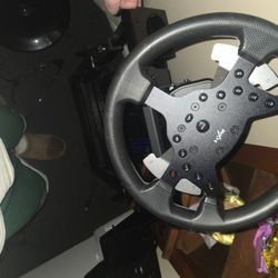 Pxn V99 Force Feeback Sim Wheel With Foldable Stand 