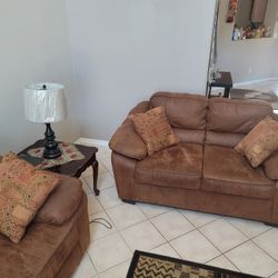 Set Of  Love Seat And Couch