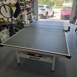 Tournament Size Ping Pong Table