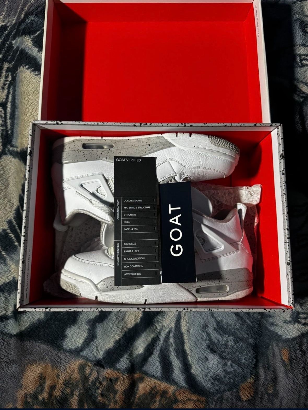 Jordan 4s Oreo