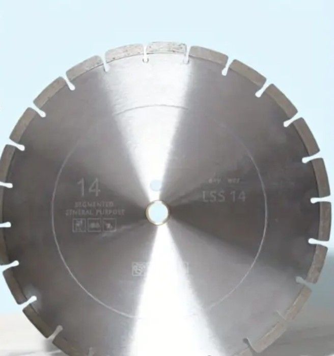 14 Inch Diamond Blade, With 7/8 Inch -1 Inch Arbor, Dry/Wet General Purpose Blade For Concrete, Masonry, Brick, Block,