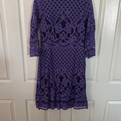 Purple Lace dress