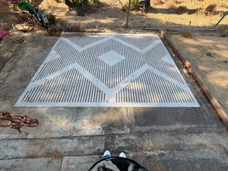 Big outdoor rug