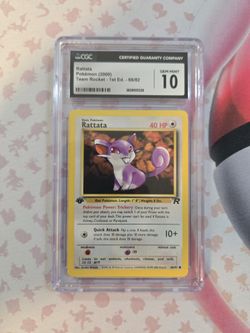 1st Edition Team Rocket Rattata 