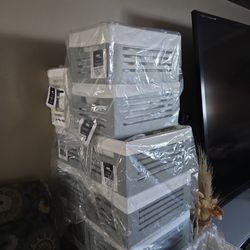 Wooden Gray Storage Bins