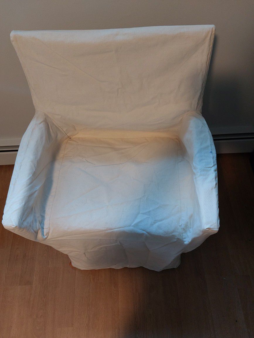 Director's Chair with Crate and Barrel Slip Cover