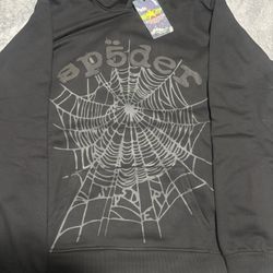 Spider Hoodie Black 