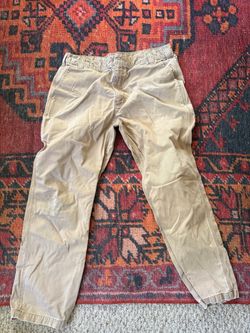 Carhartt Canvas Work Pants Tan Khaki