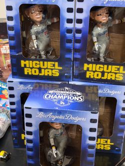 Miguel Rojas Bobblehead looking to trade for Mookie