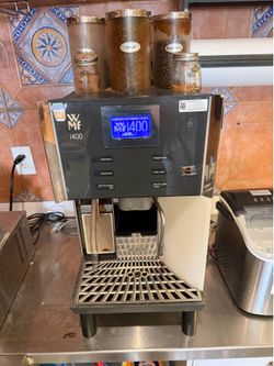 WMF 1400 3 Hopper Automatic Single Cup Commercial Espresso Coffee Machine Medium-Volume Specialty Coffee 80-120 Cups/Day