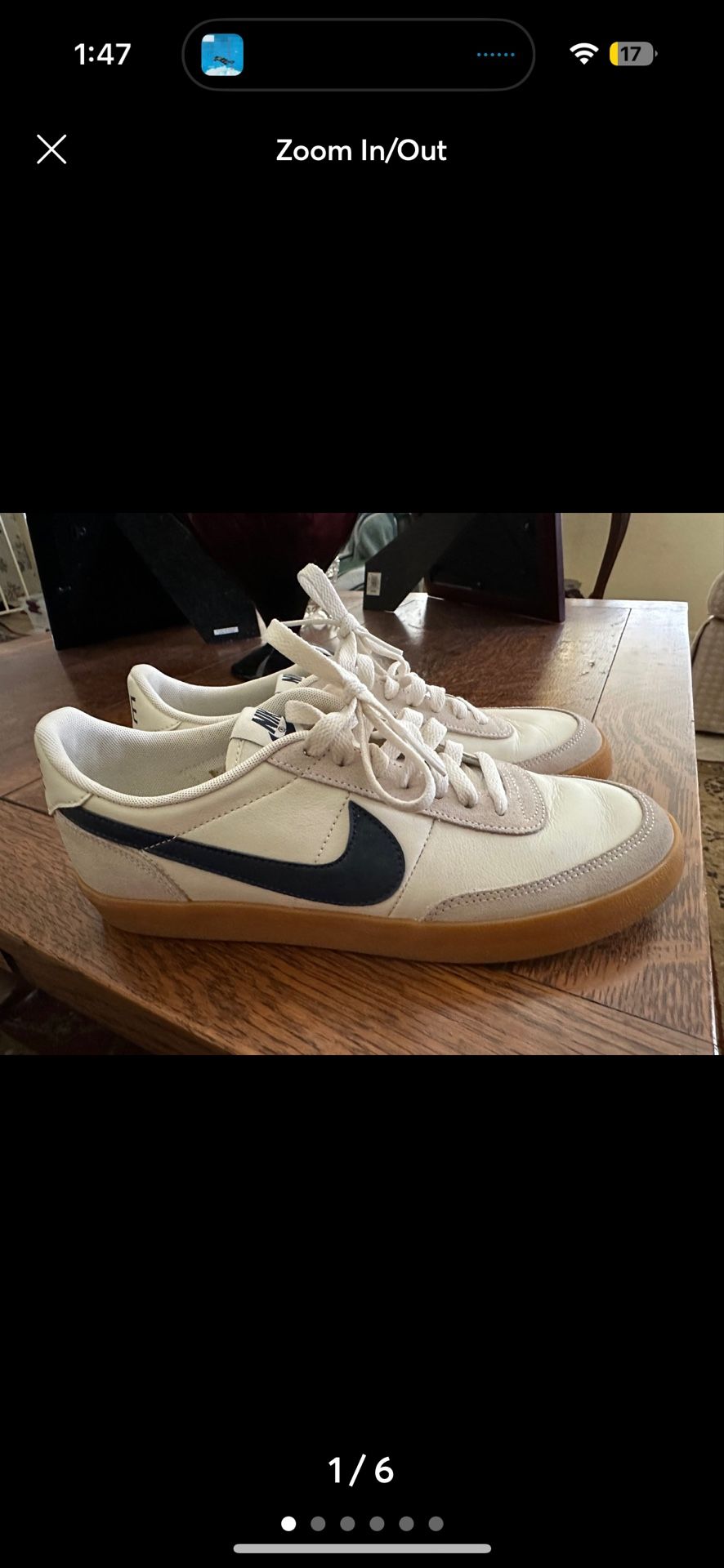 Nike Killshot 2 White/Navy Men’s 7.5