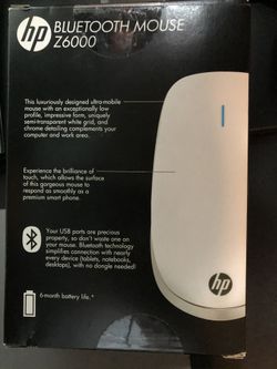 HP Z6000 Bluetooth Mouse, Brand New Seal In Box