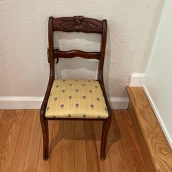 Wooden Child’s Chair 