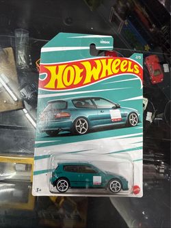 Hot Wheels Honda Civic Teal EG