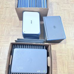 lot OF chromebooks for sell. ASUZ HP DELL MIXPLACE YOUR ORDER $40 EACH