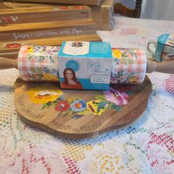 Pioneer Woman Sweet Romance Blossoms Rolling Pin