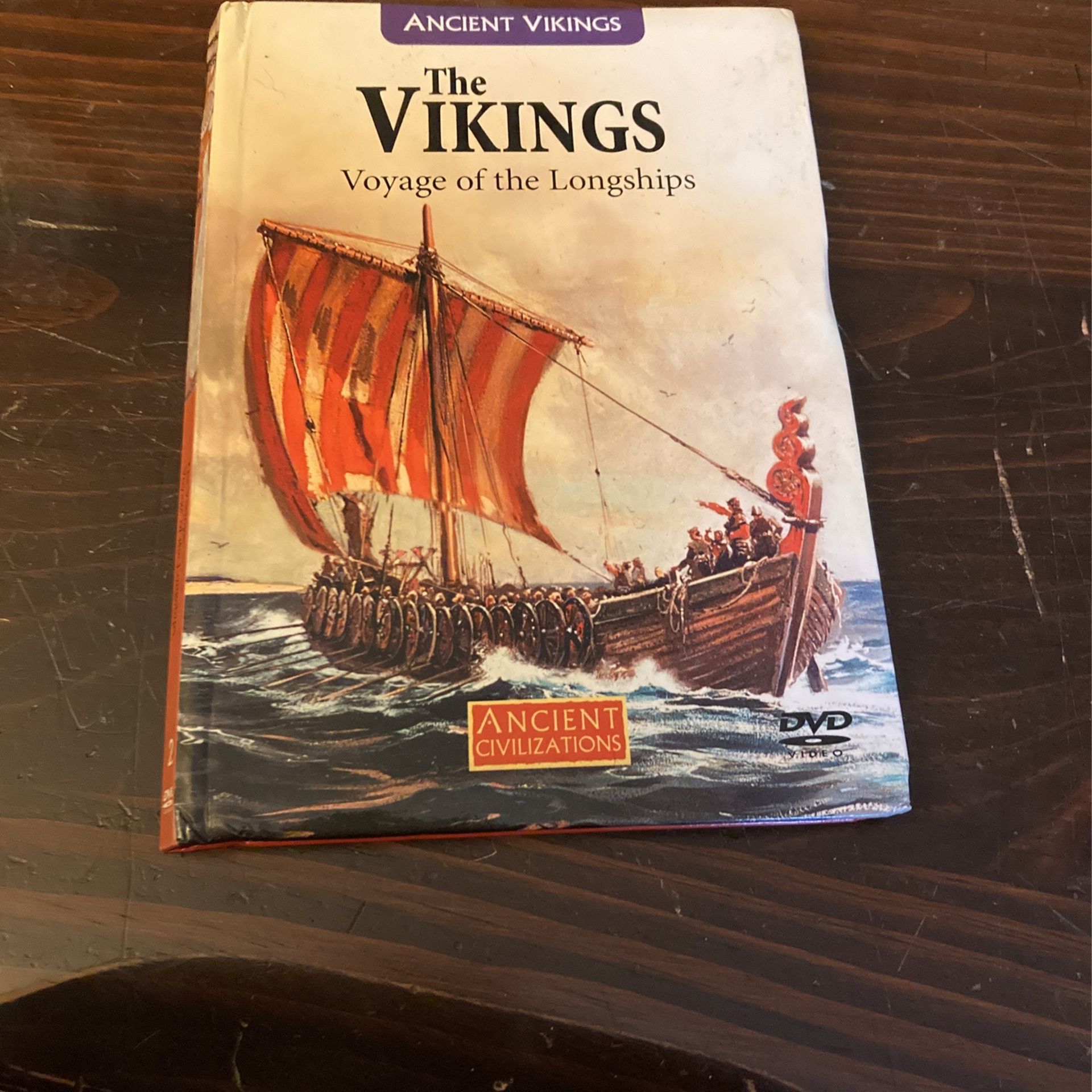 The Vikings “Voyage Of The Longships” DVD And Book