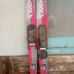O'BRIEN CLASSIC SKIS , GOOD CONDITION, ASKING $25 For Pair