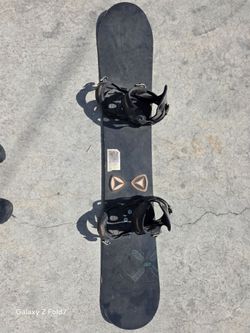 Men's Burton Custom X Snowboard with Burton Mission Bindings