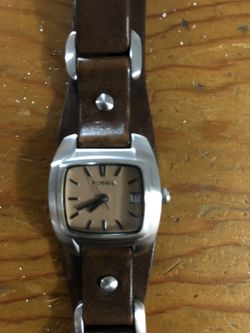 Fossil Leather Women’s Watch