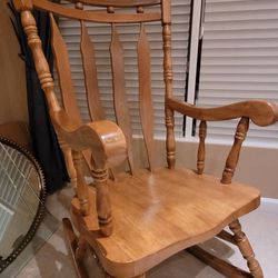 Rocking Chair With Pad 47" High