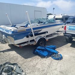 87 Sea Ray Omc 20 Ft With Trailer 