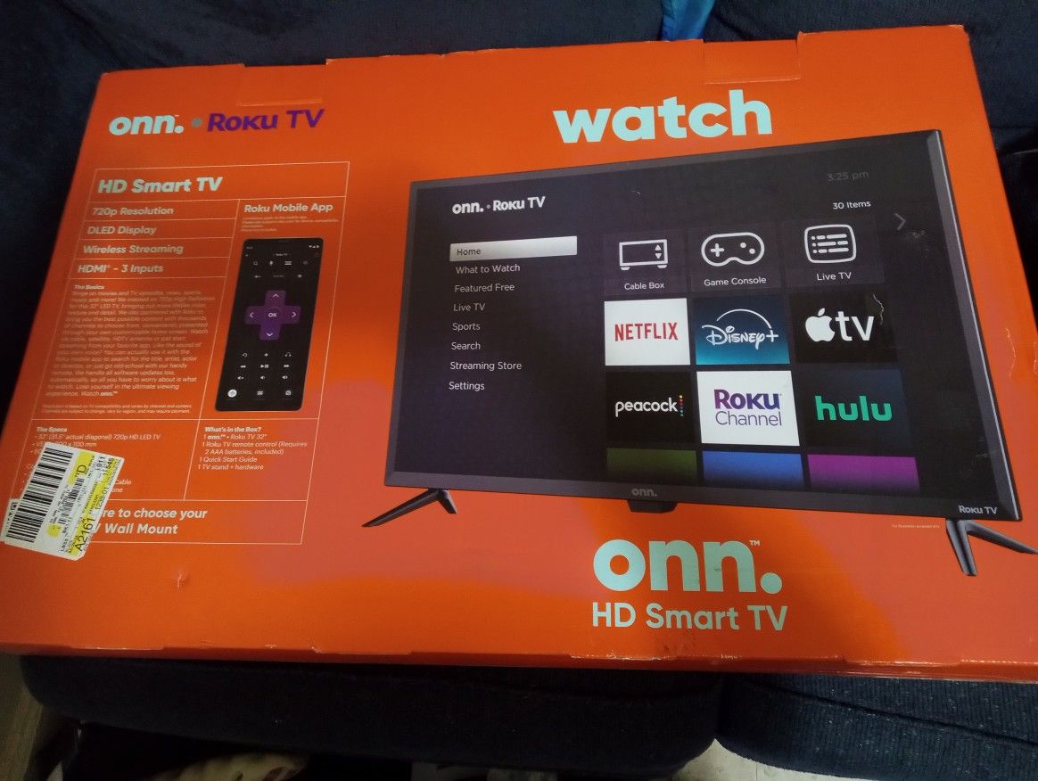 32 Inch Onn Smart TV 