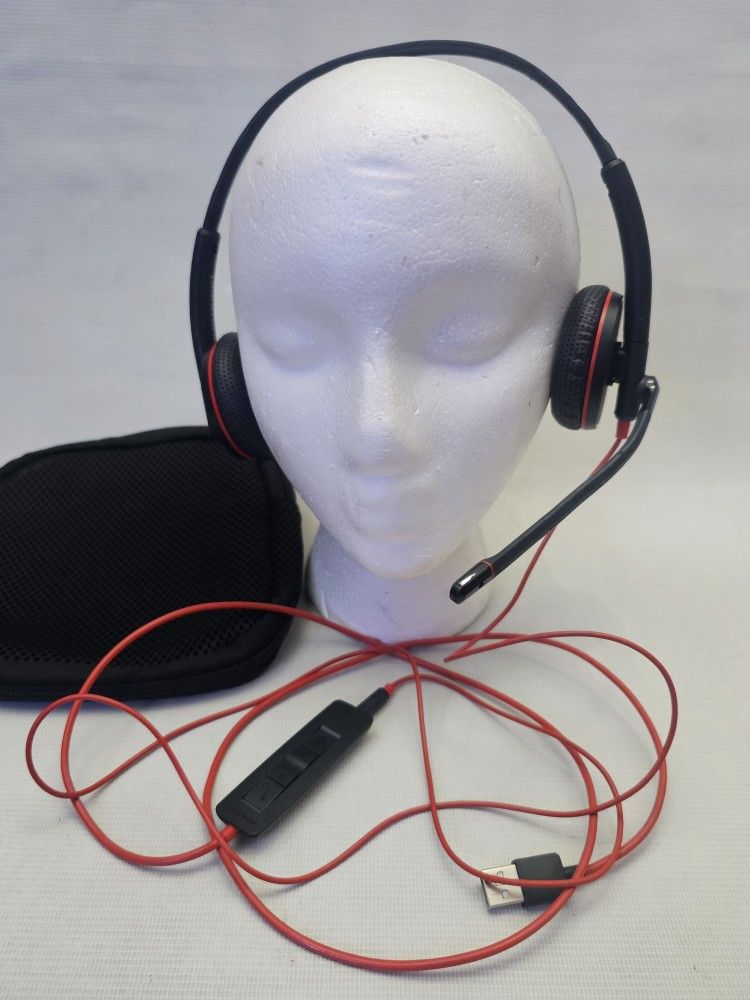 Plantronics Blackwire USB-A C3200 Series Corded UC Headset 