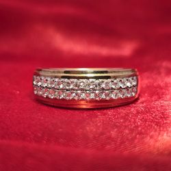 10k Yellow Gold Diamond Engagement Ring 0.75 ctw