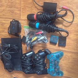 PlayStation 2 Console w/ Accessories and Games