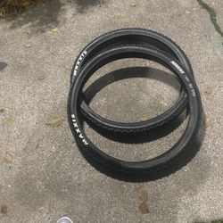 2 Good Maxxis Tires 27”