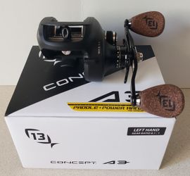 BAITCAST FISHING REEL 13 FISHING CONCEPT A3 A3-8.1-LH 8.1:1