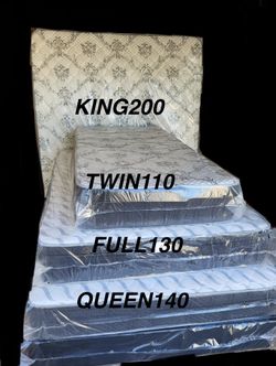 Mattresses King Queen Full Twin