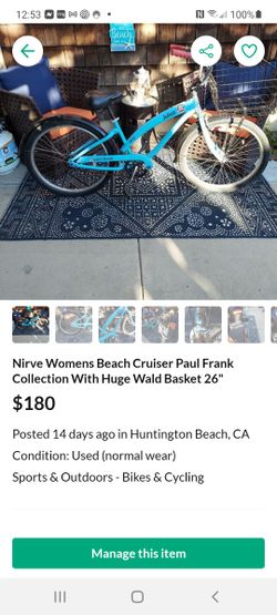 Nerve hotsell beach cruiser