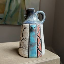 Small Handcrafted Vase ( firm on price )