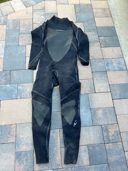 O'Neill Full Wetsuit Black Neoprene US Size L