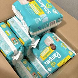 Pampers Size 1/20 Count 11 New Packs
