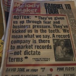 Melody Maker English Sex Pistols Issue 1977