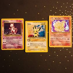 holo rare pokémon card set 